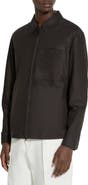 ZEGNA SECONDSKIN Nubuck Overshirt