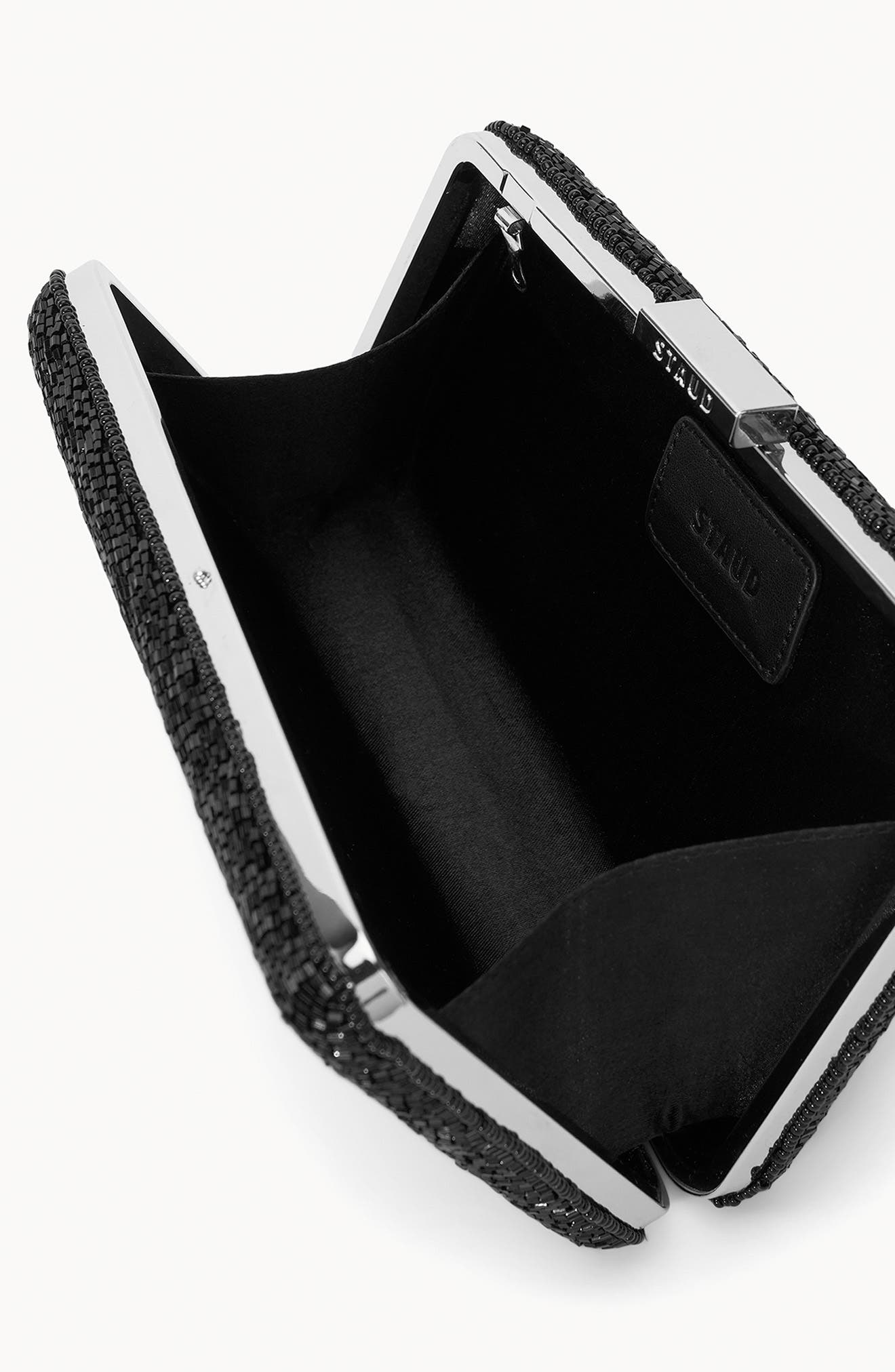 STAUD Carmella Beaded Clutch, Alternate, color, 