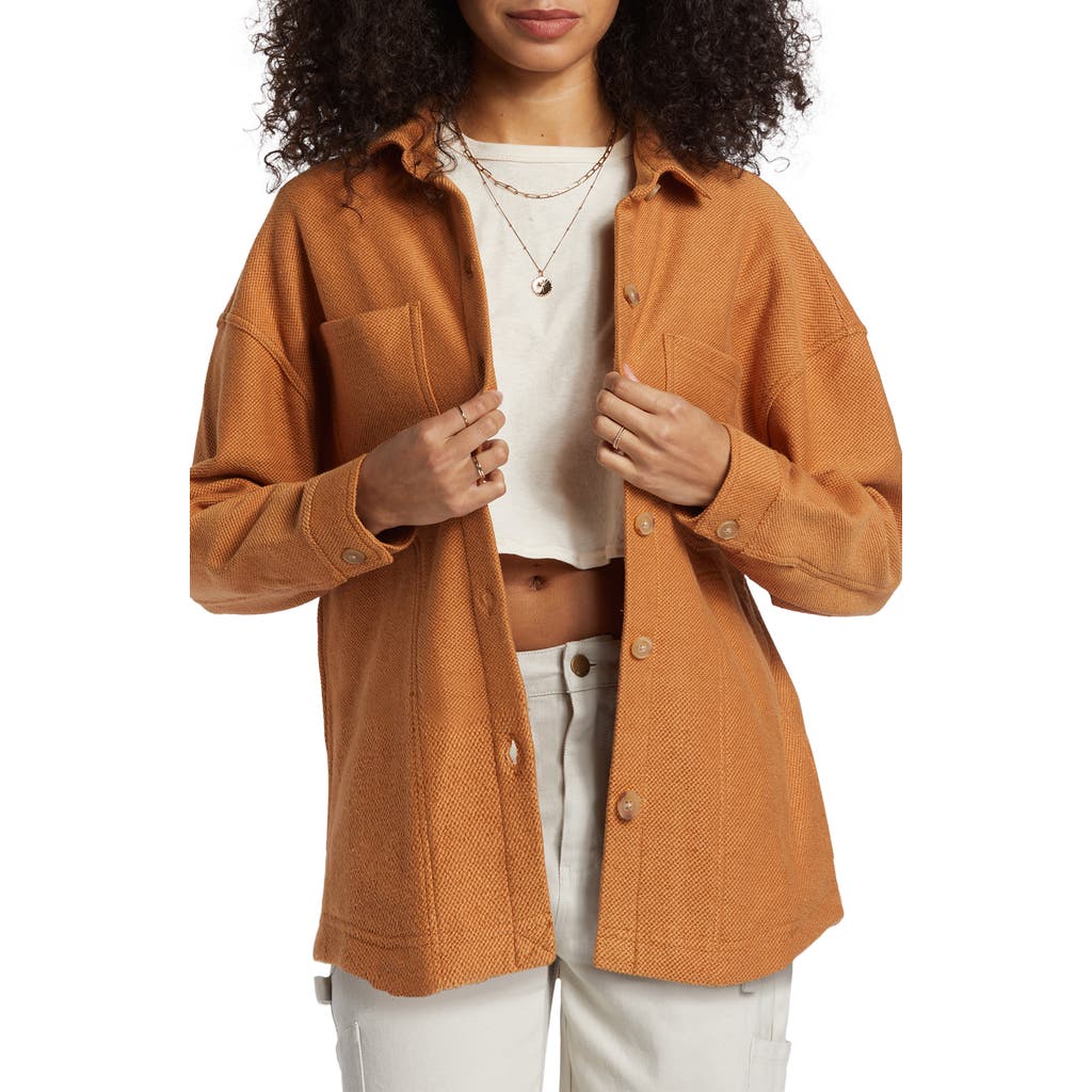 BILLABONG BILLABONG EVERYTIME BUTTON-UP SHACKET