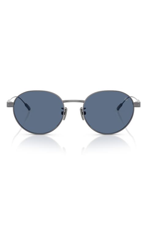 53mm Round Sunglasses