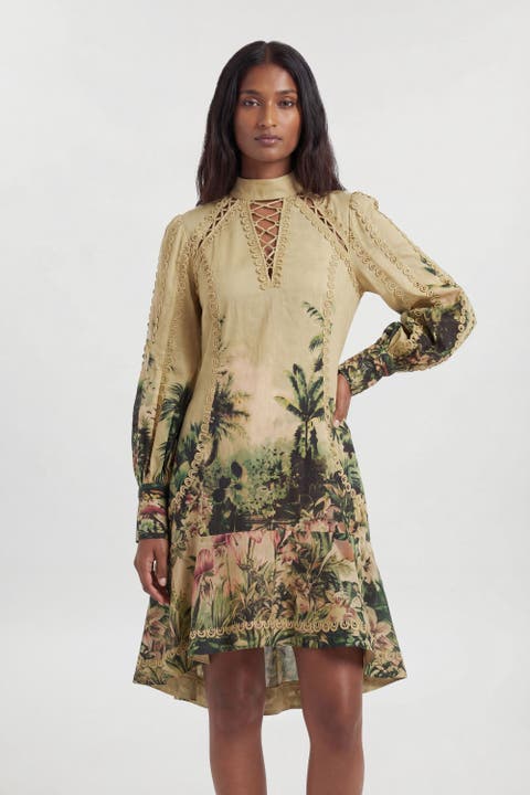 Botanical Mini Dress