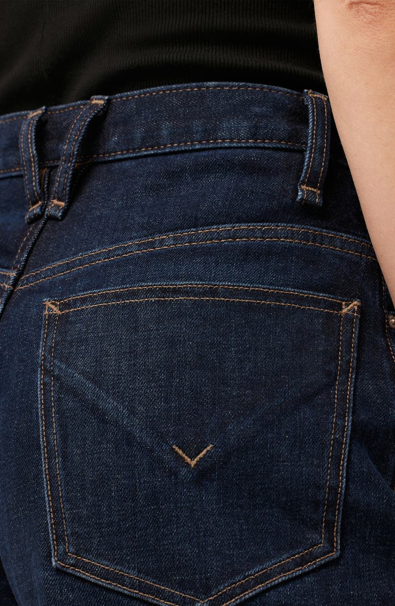 Hudson Jeans James High Waist Wide Leg Jeans, Alternate, color, 