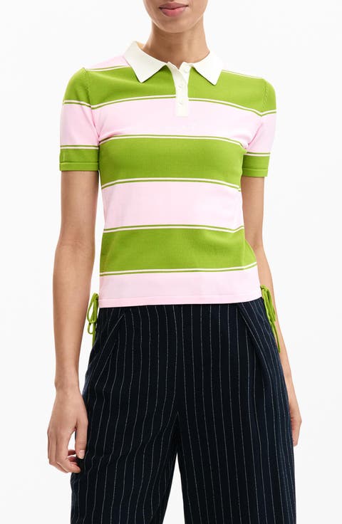 Stripe Polo Shirt