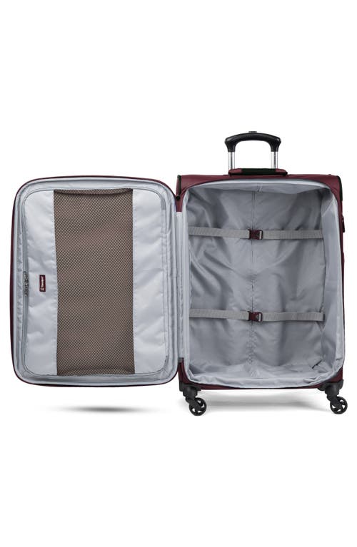 Travelpro Pilot Air 2 25-inch Expandable Spinner Luggage In Burgundy