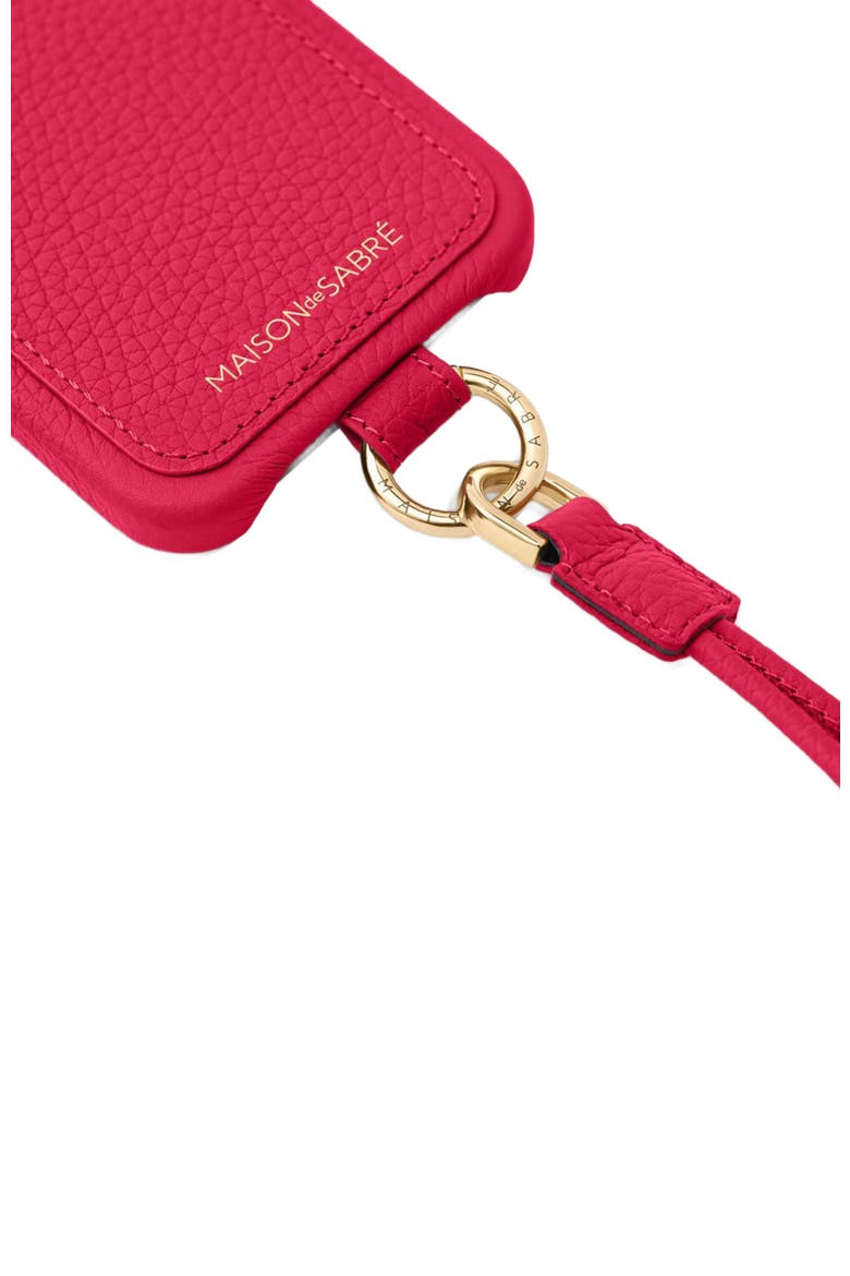 Sling Phone Case iPhone 14, Alternate, color, Shibuya Fuchsia