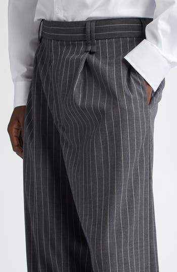 Simone rocha ピン Simone Rocha Wide Leg Pinstripe Trousers | Nordstrom