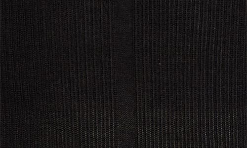 Rick Owens Virgin Wool Rib Sweater In Black