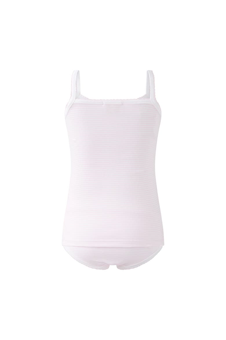 Pima Stripe Underwear Set, Alternate, color, Pink