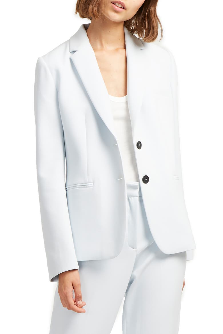 Sundae Suiting Blazer, Main, color, LIGHT DREAM BLUE