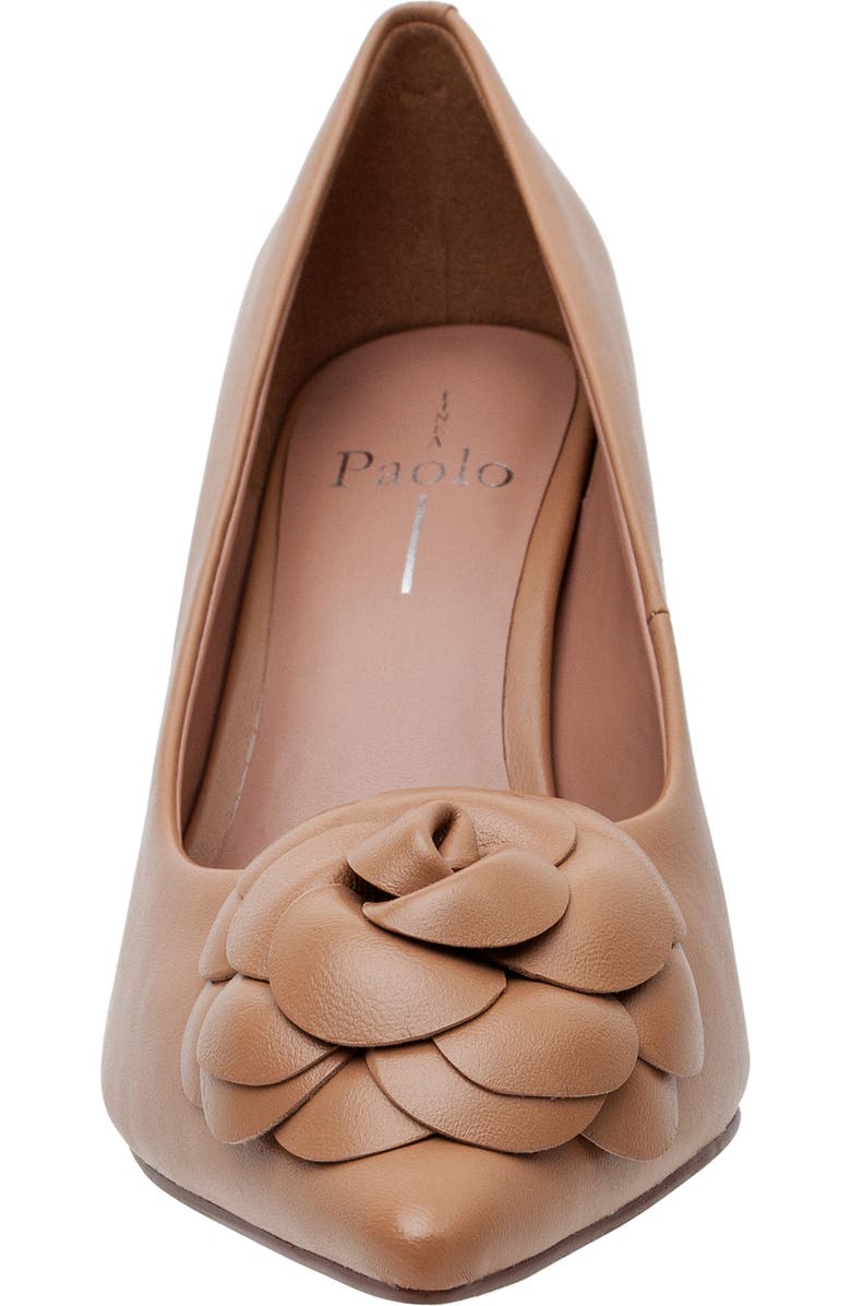 Linea Paolo Primrose Pointed Toe Pump, Alternate, color, Desert