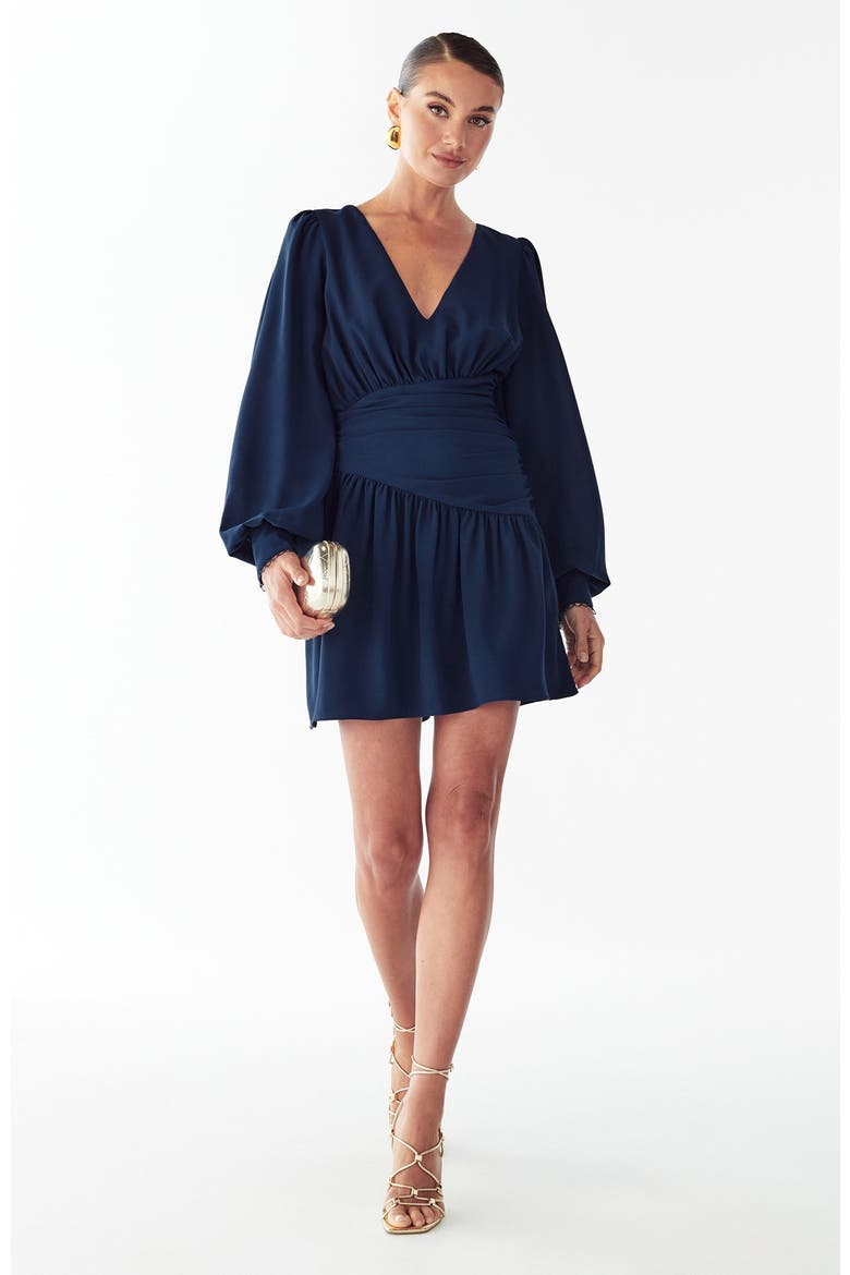 Merry Mini Dress, Alternate, color, Navy Blue
