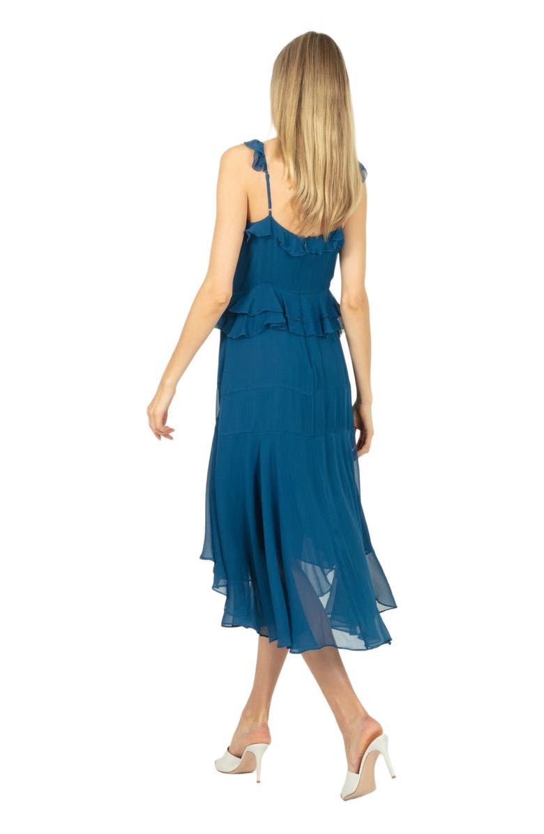 SECRET MISSION Inessa Midi Dress, Alternate, color, Deep Blue Sea