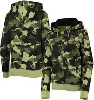 New Era Women's New Era Green Boston Red Sox 2022 MLB Armed Forces Day Camo Full-Zip Hoodie