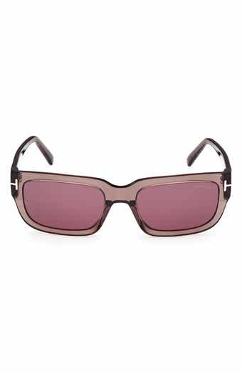 Ezra 54mm Rectangular Sunglasses