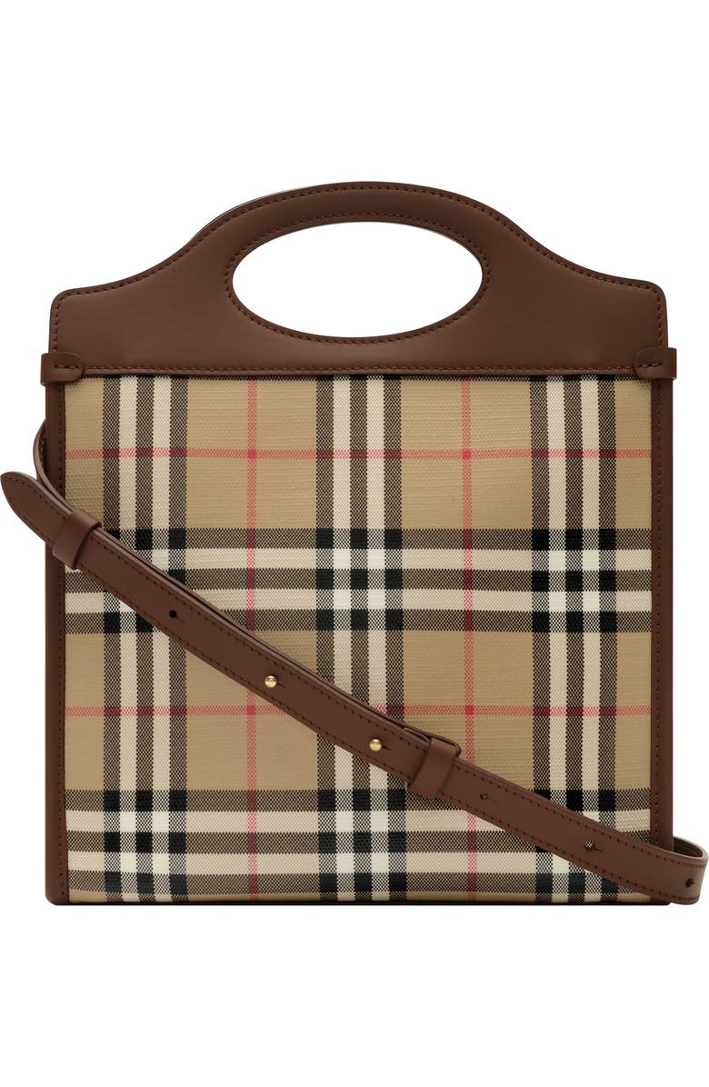Burberry Small Pocket Bag, Alternate, color, Archive Beige