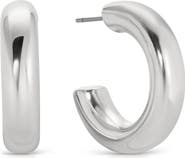 Ettika Small Thick Classic Hoop Earrings