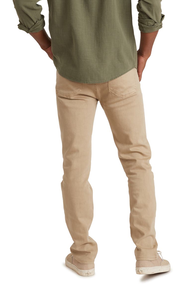 Athletic Fit Five Pocket Stretch Twill Pants, Alternate, color, KHAKI