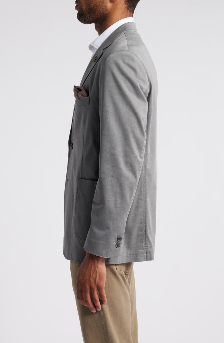 Johnston & Murphy Washed Stretch Cotton Sport Coat, Alternate, color, 