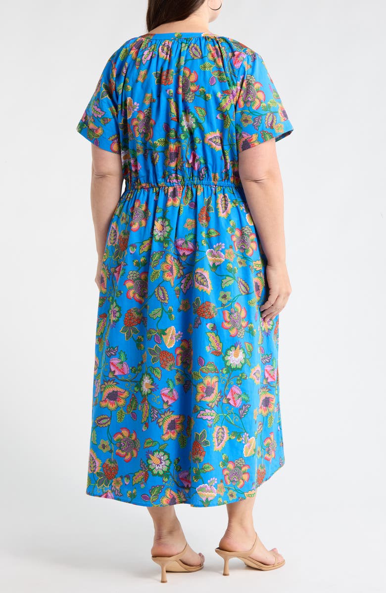 SUGARLIPS Anabelle Floral Fatima Midi Dress, Alternate, color,