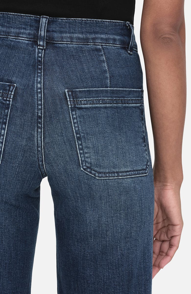 FRAME Le Slim Palazzo Pocket Wide Leg Jeans, Alternate, color,