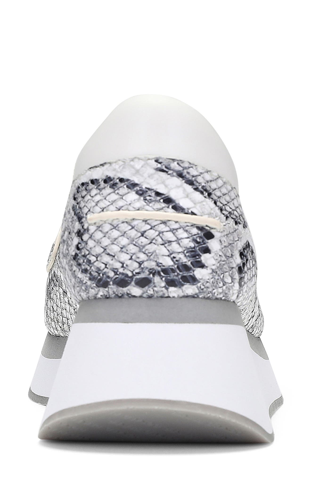 Praise Wedge Loafer, Alternate, color, BONE LEATHER