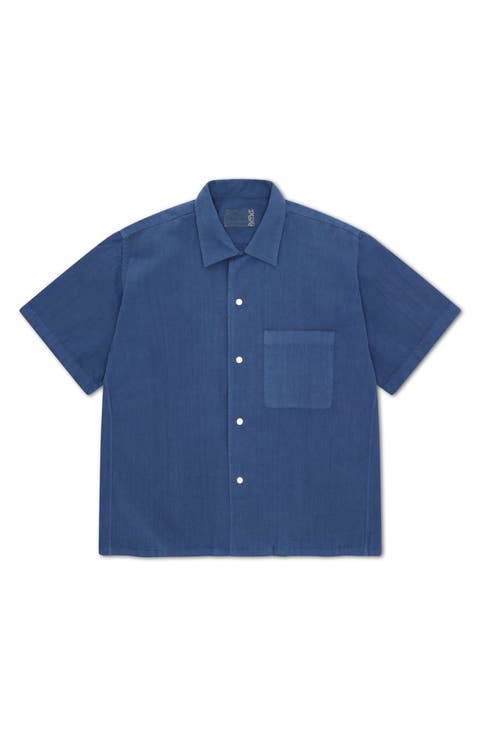 Bowling Inspired Short Sleeve Shirt