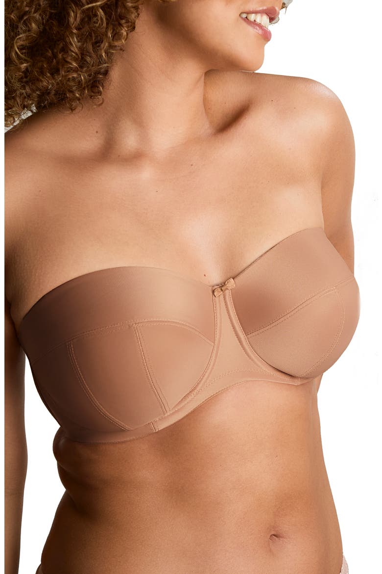 Alice Underwire Ultimate Strapless Bra, Main, color, HONEY