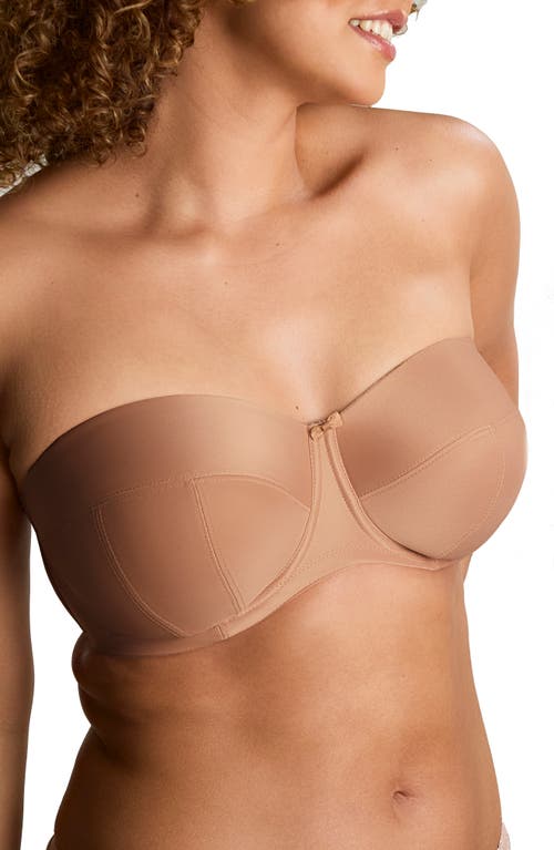 Panache Alice Underwire Ultimate Strapless Bra in Honey at Nordstrom, Size 32F