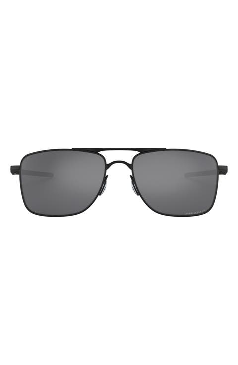 Gauge 8 62mm Oversize Prizm™ Polarized Pilot Sunglasses