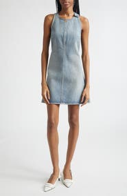 Courrèges Heritage Denim A-Line Dress
