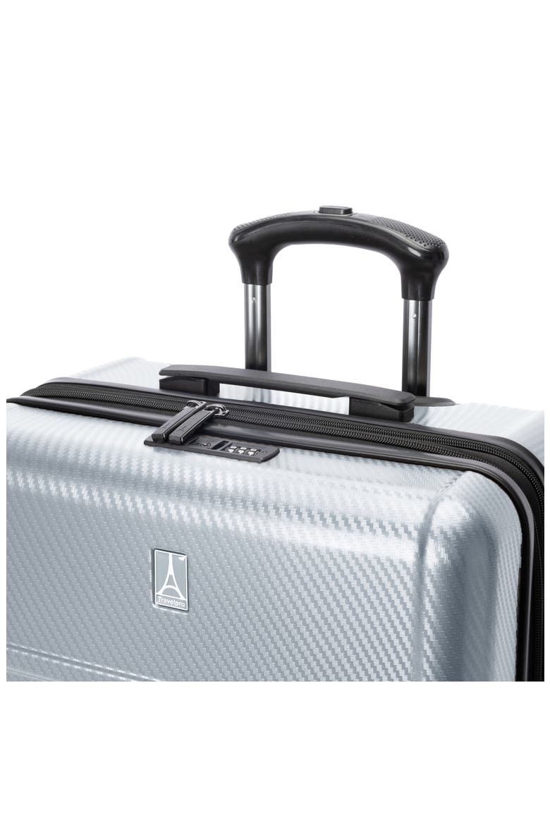 Rollmaster™ Lite 24-Inch Expandable Hardside Spinner Luggage, Alternate, color, SILVER CARBON FIBER