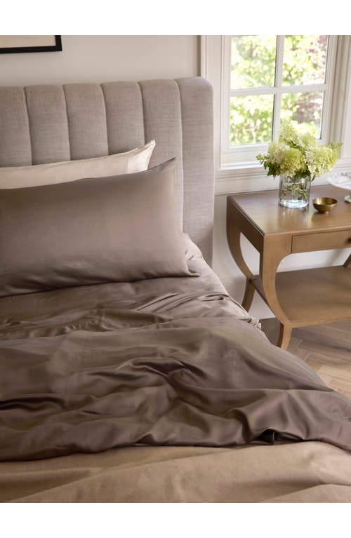 Cozy Earth Wrinkle Resistant Sheet Set In Walnut