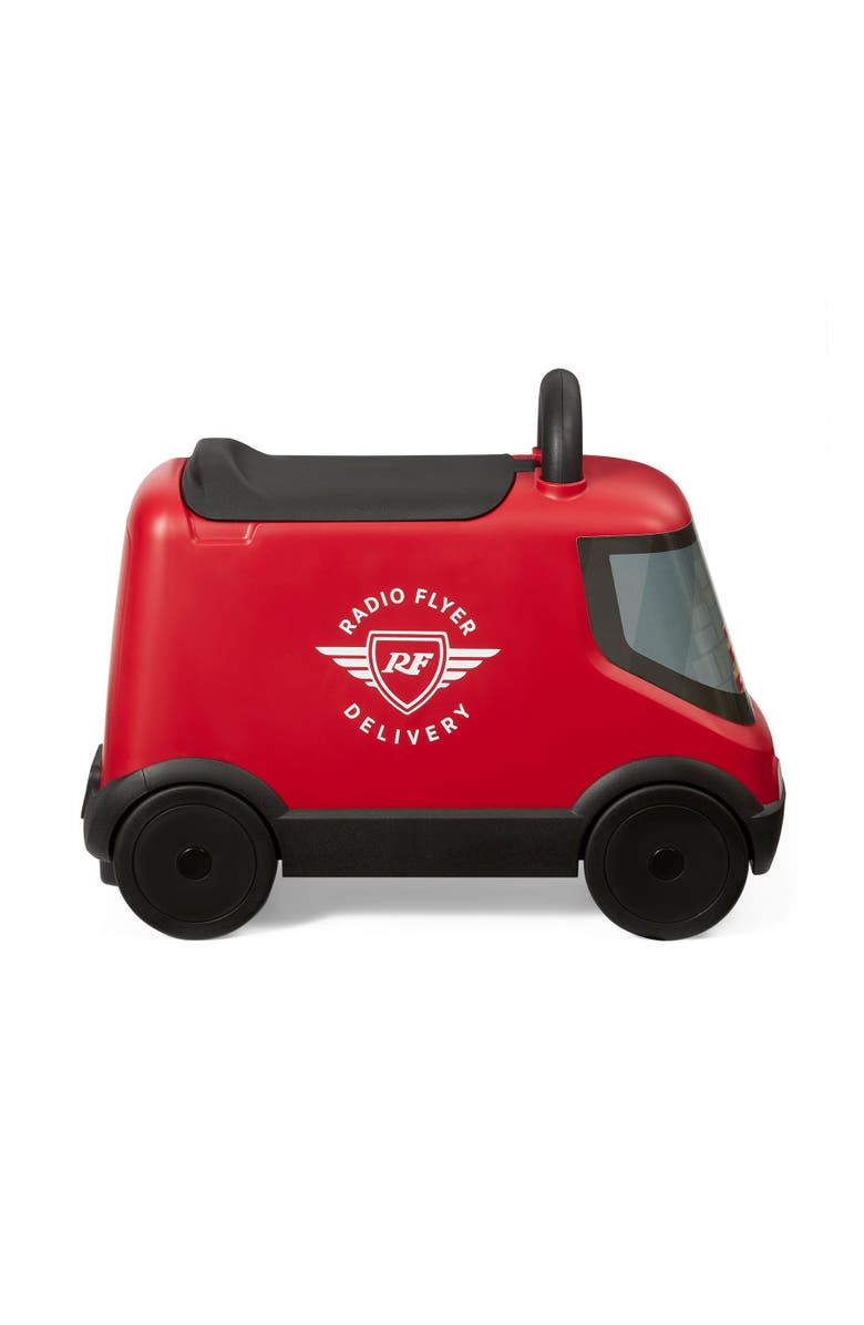 Radio Flyer Ride & Deliver Truck, Alternate, color, Red