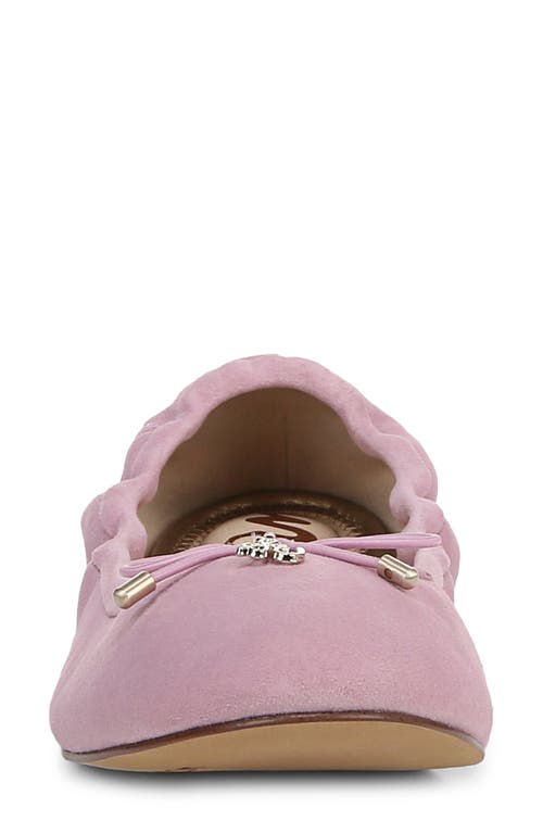 Sam Edelman Felicia Ballet Flat In Mauve Lilac
