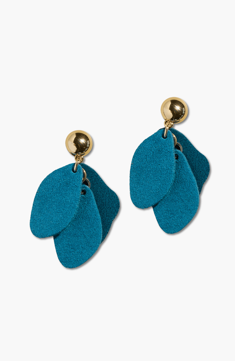 Weston Leather Earrings