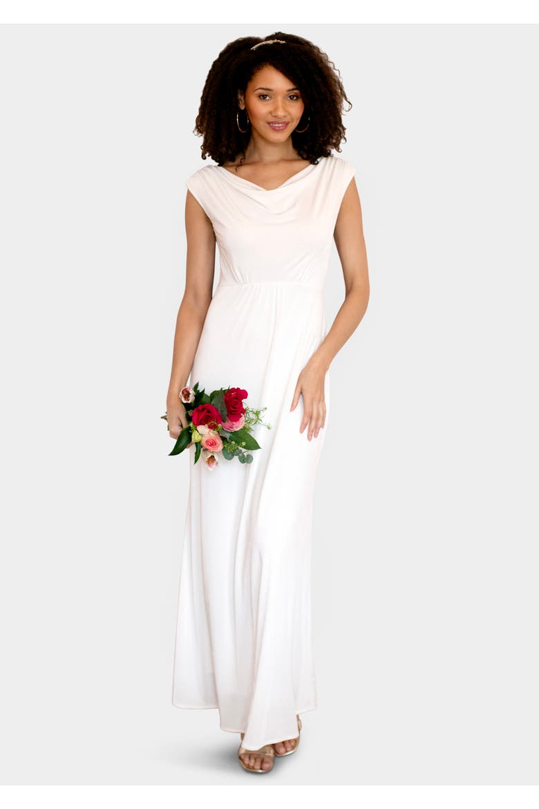 Cruise Cowl Neck Maxi Dress, Main, color, Ivory