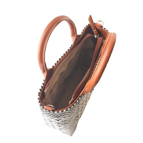 Tin Marin Panda Small Woven Crossbody Bag In Multi