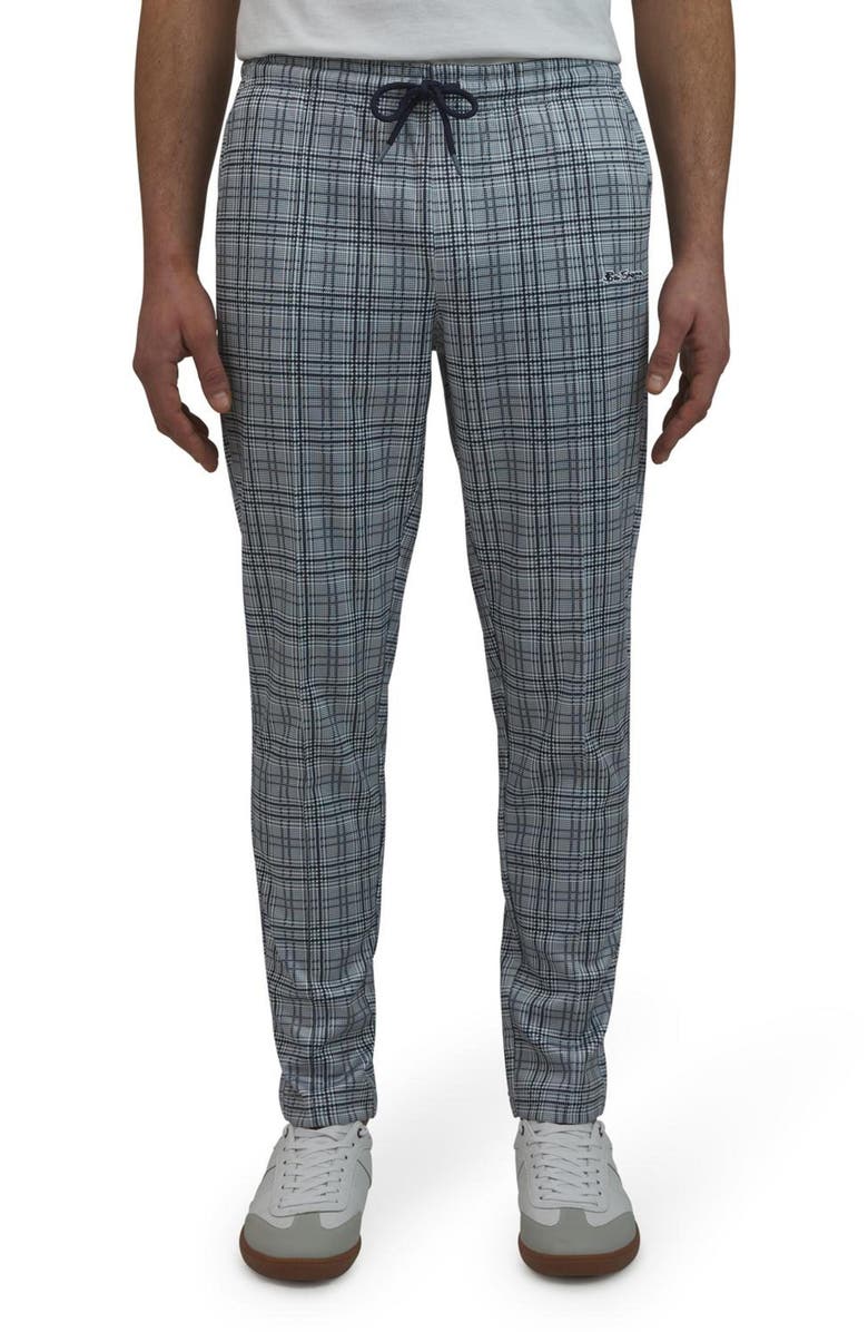 Ben Sherman Glen Plaid Track Pants, Main, color, 