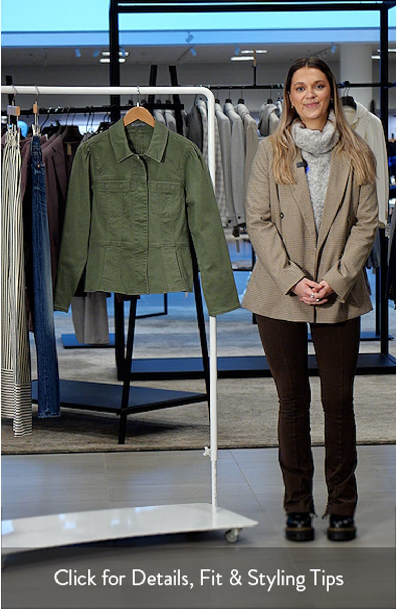 Peplum Jacket, sales video thumbnail