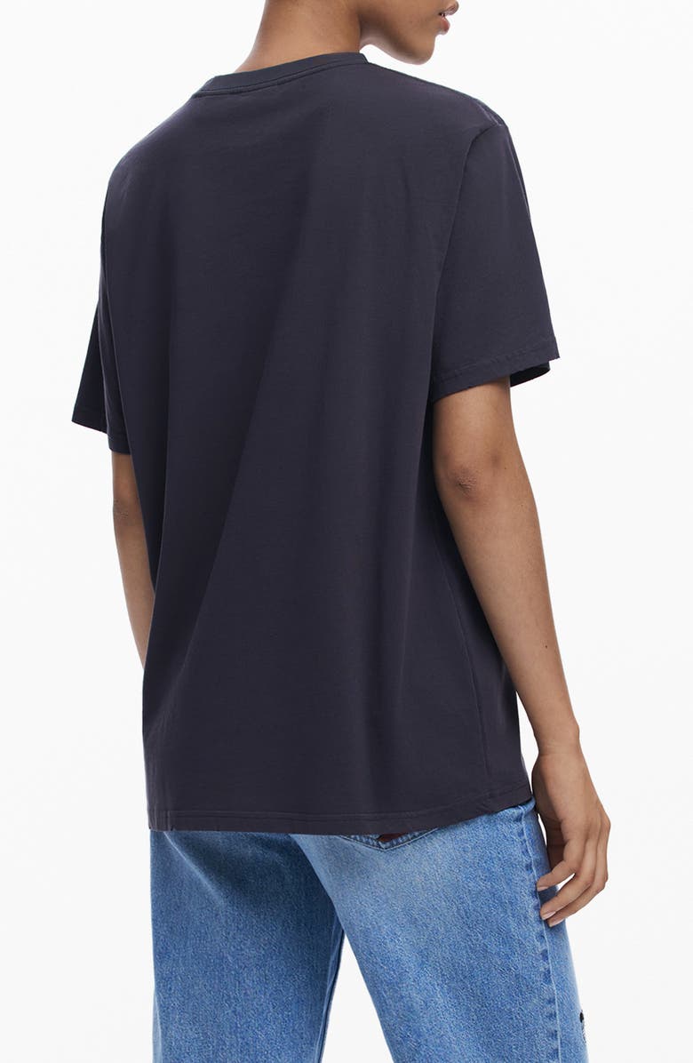 Desigual Graphic T-Shirt, Alternate, color, Dark Gray