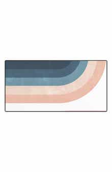 Deny Designs Emanuela Carratoni '70s Rainbow Desk Mat