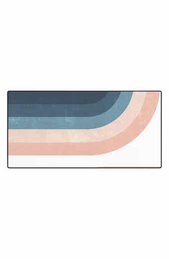 Deny Designs Emanuela Carratoni '70s Rainbow Desk Mat