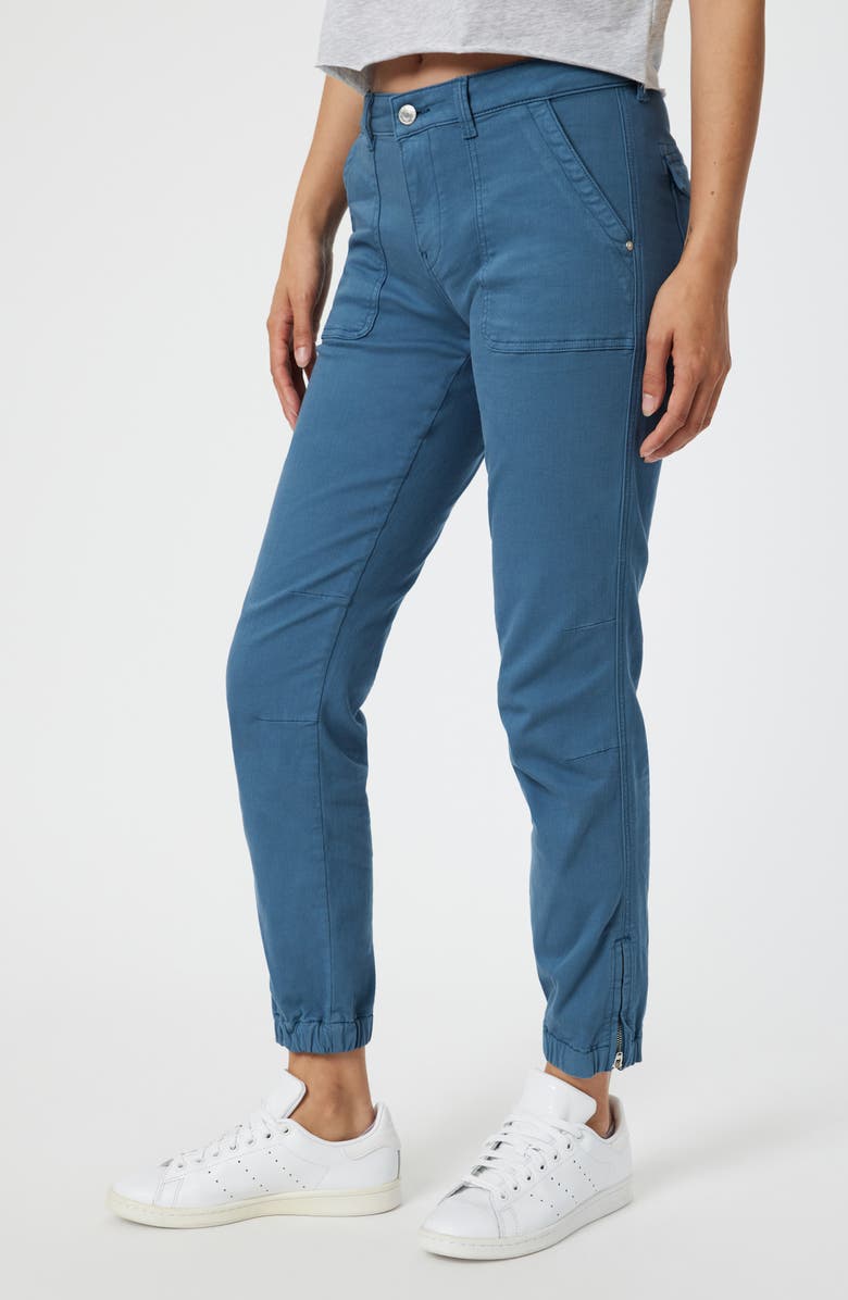 Mavi Jeans Ivy Twill Joggers, Alternate, color, Oceanview Twill