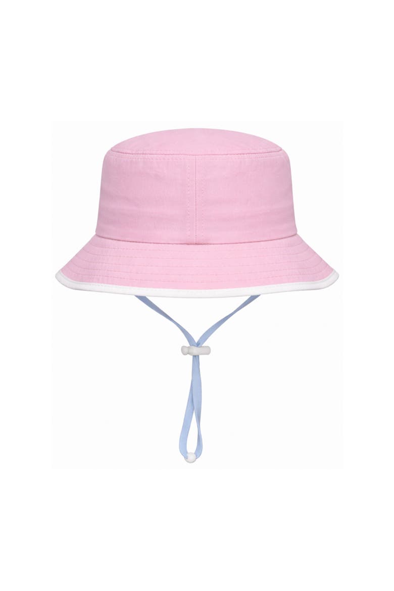 Coastal Crest Bucket Hat, Alternate, color, Pink