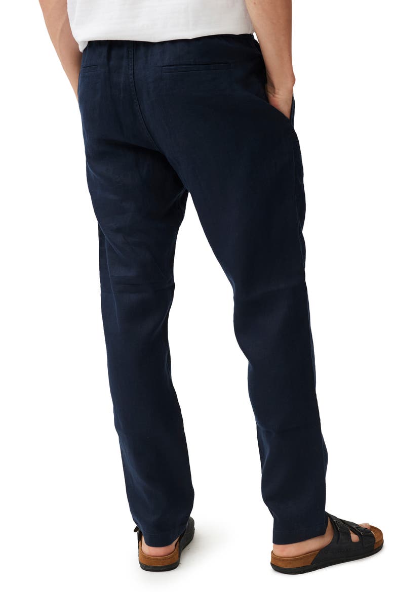 Linen Resort Pants, Alternate, color, NAVY