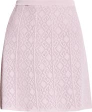 Givenchy Pleated Jacquard Miniskirt