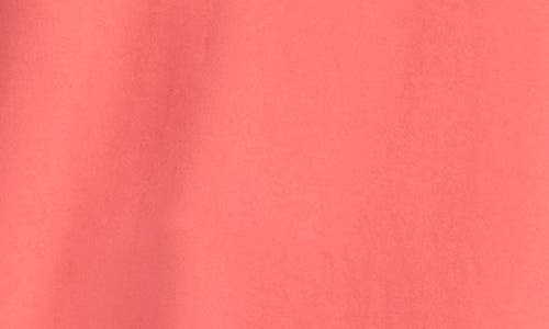 Karen Kane Crossover Hem Asymmetric Top In Salmon