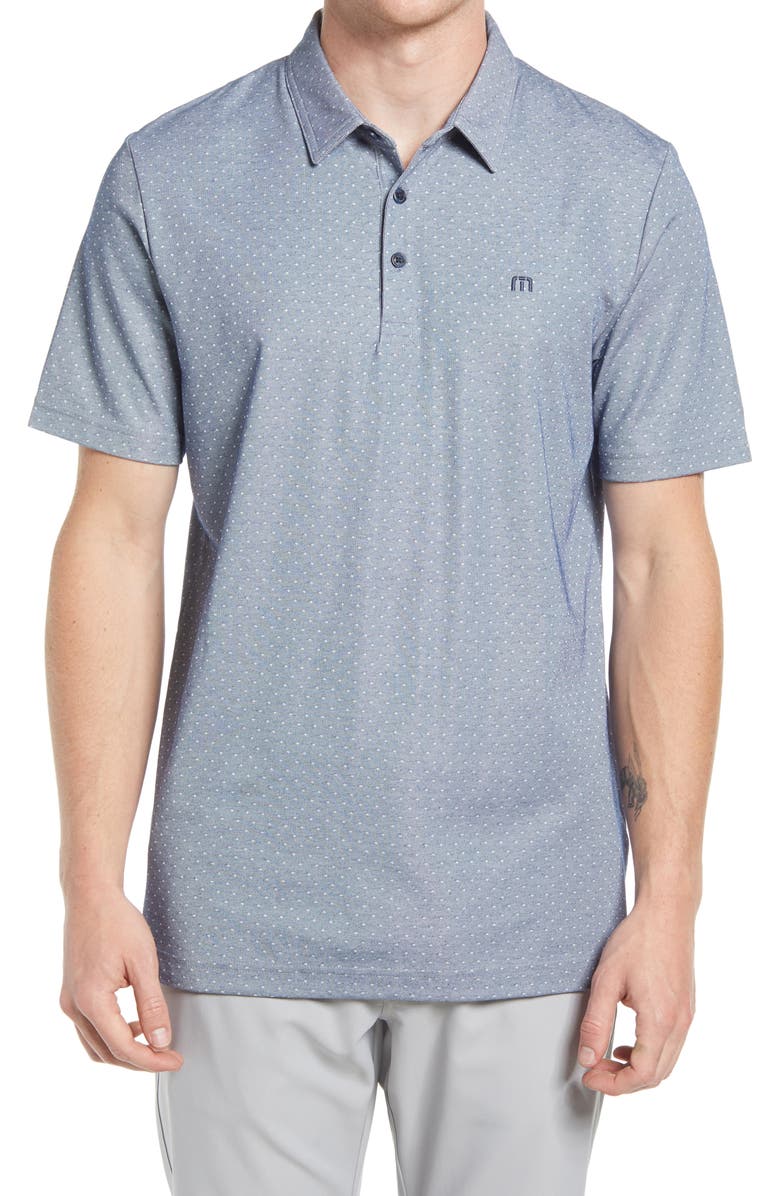 TravisMathew Handsome Town Classic Fit Short Sleeve Polo, Main, color, 