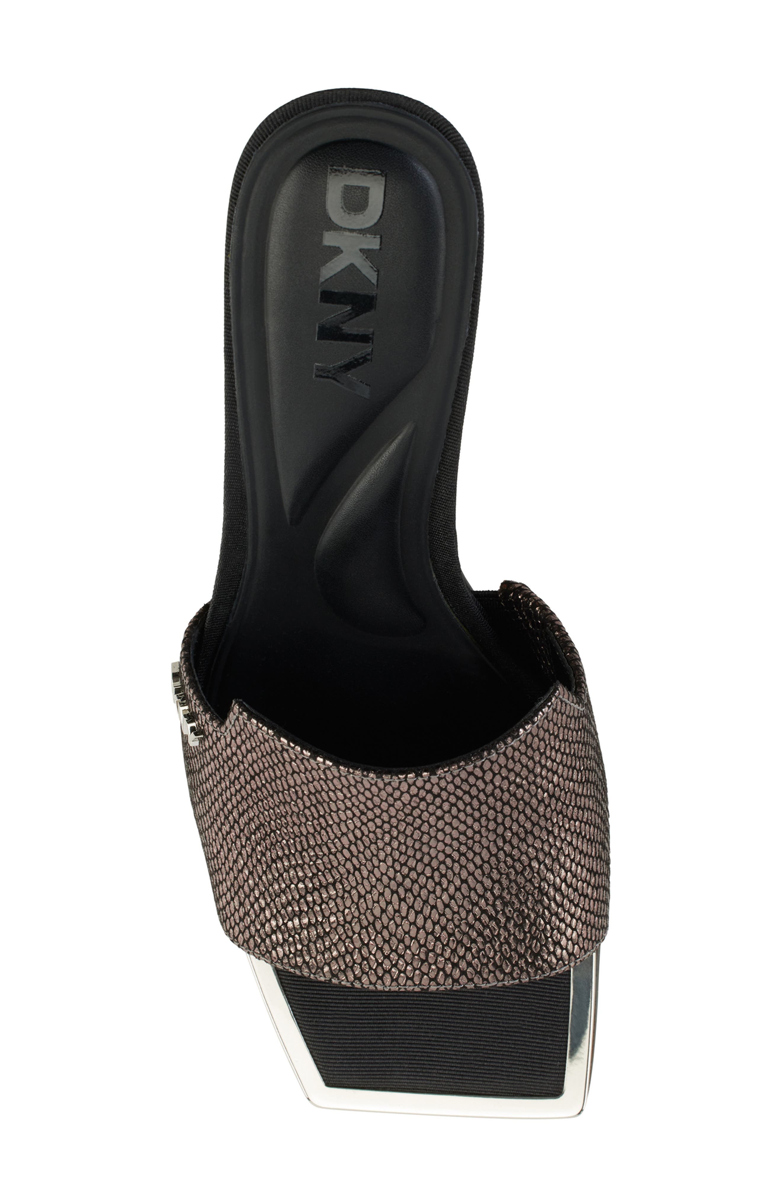 DKNY Kailyn Lizard Embossed Sandal, Alternate, color, 