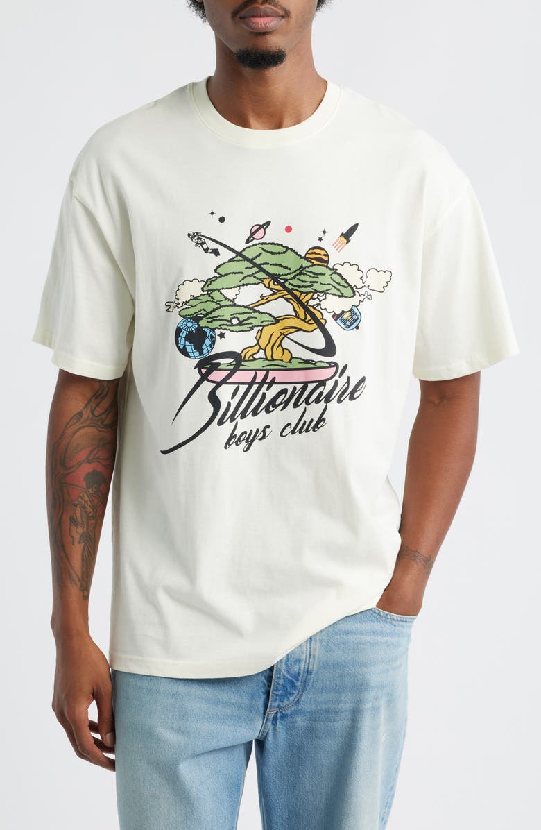 Billionaire Boys Club BB Zen Graphic T-Shirt, Main, color, Winter White